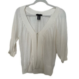 Apostrophe Petite 3/4 Sleeve Lightweight Sweater